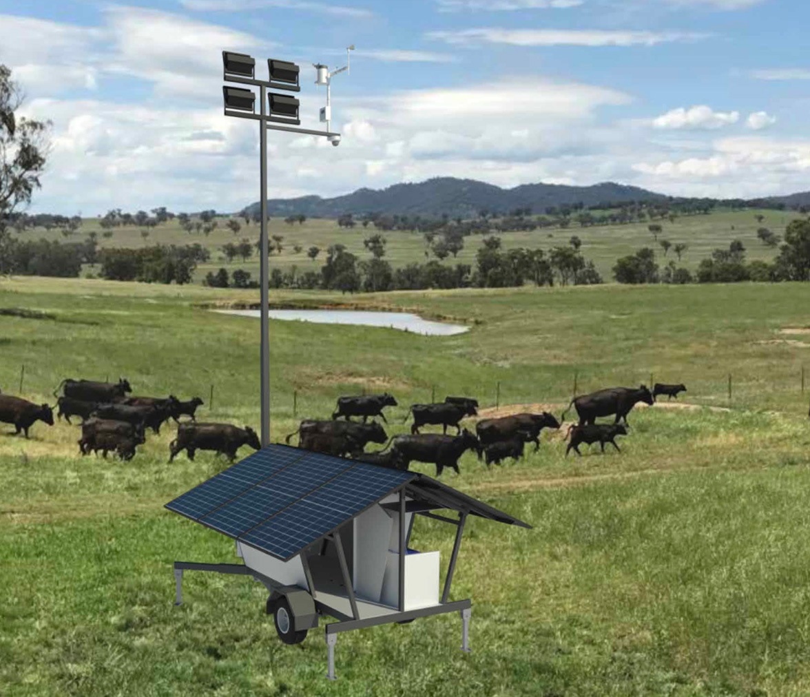 Solar Trailer for Farming and Agriculture